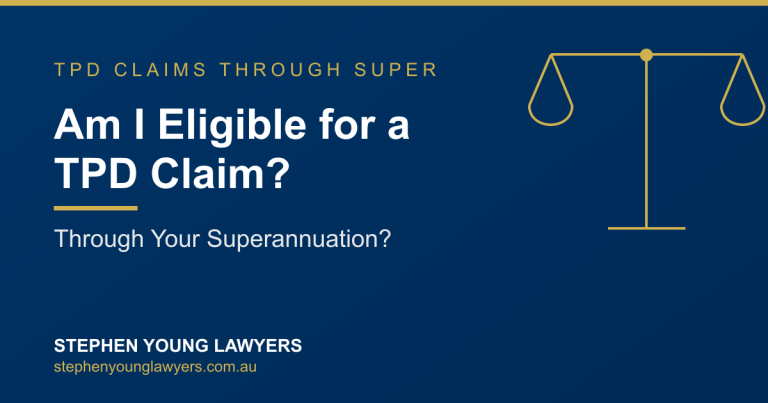 Eligible TPD Claim Through Super