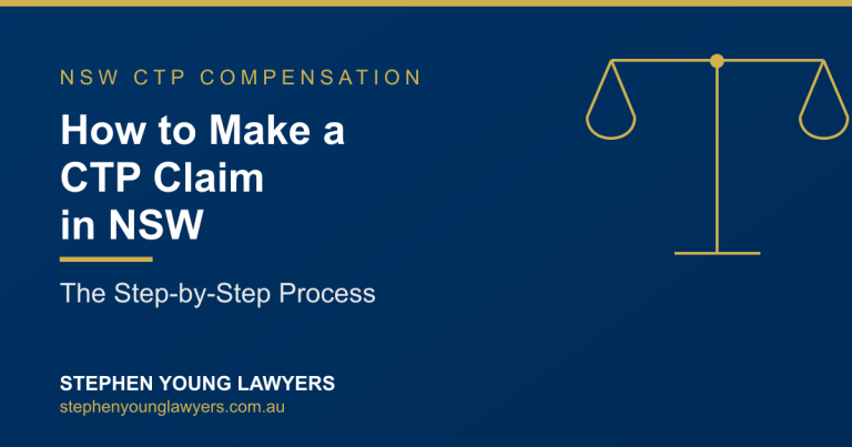 Step By Step Process Of Making a CTP Claim In NSW