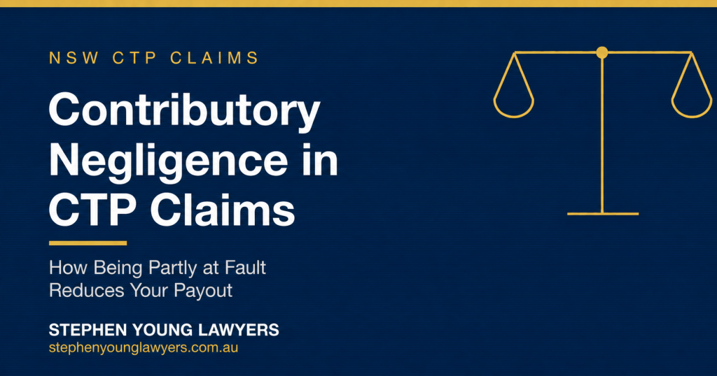Contributory Negligence in CTP Claims