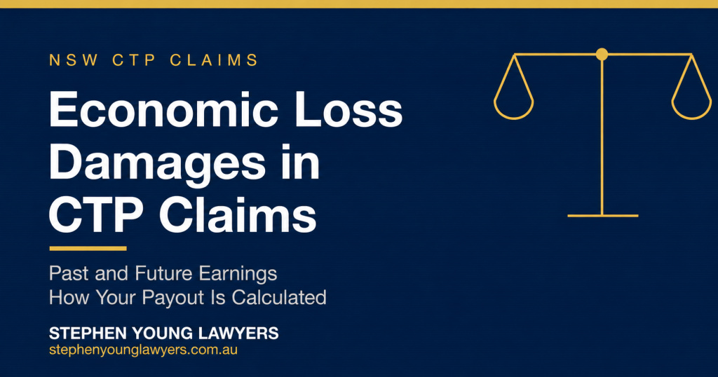 Economic Loss Damages in CTP Claims
